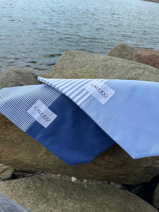 Caleido Tote - Indigo Check