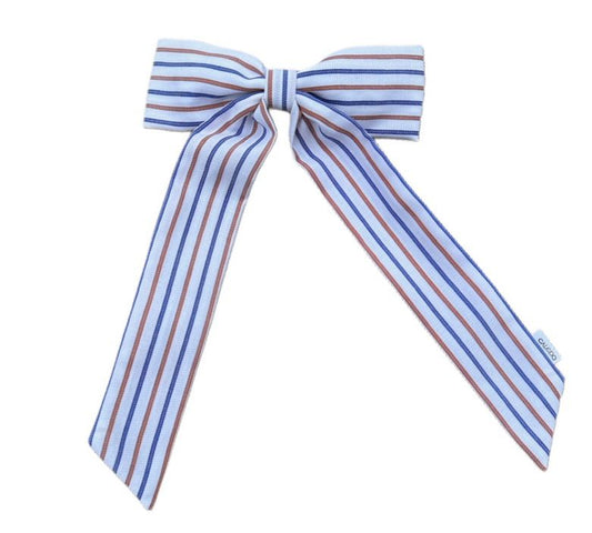 Caleido Bow - Blue / Red Stripe