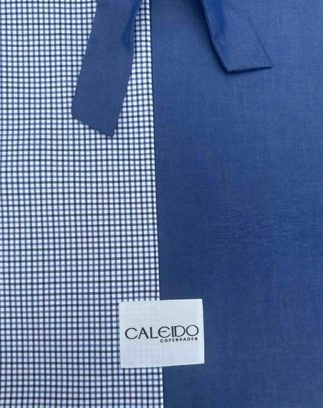 Caleido Tote - Indigo Check
