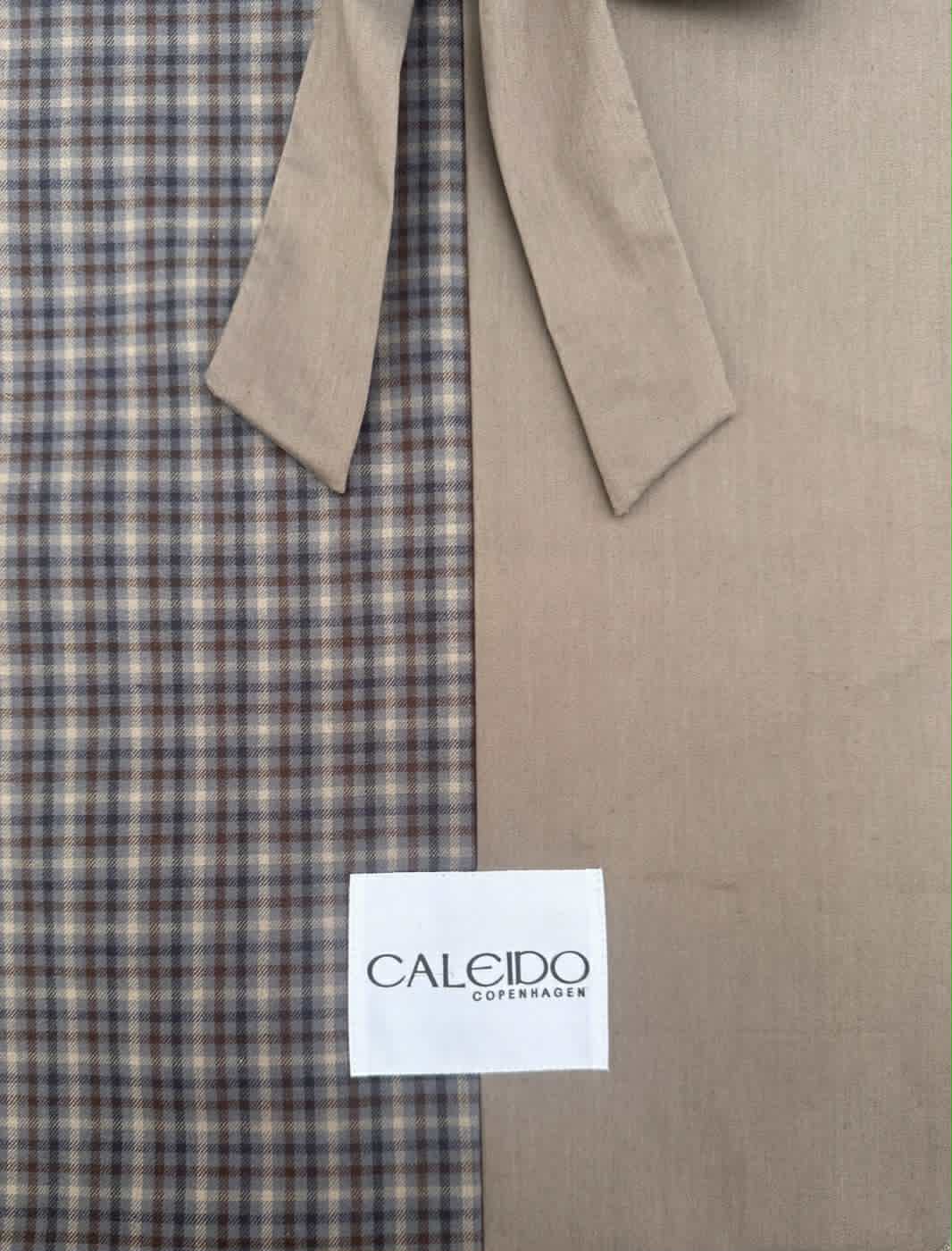 Caleido Tote - Dark Roast Check