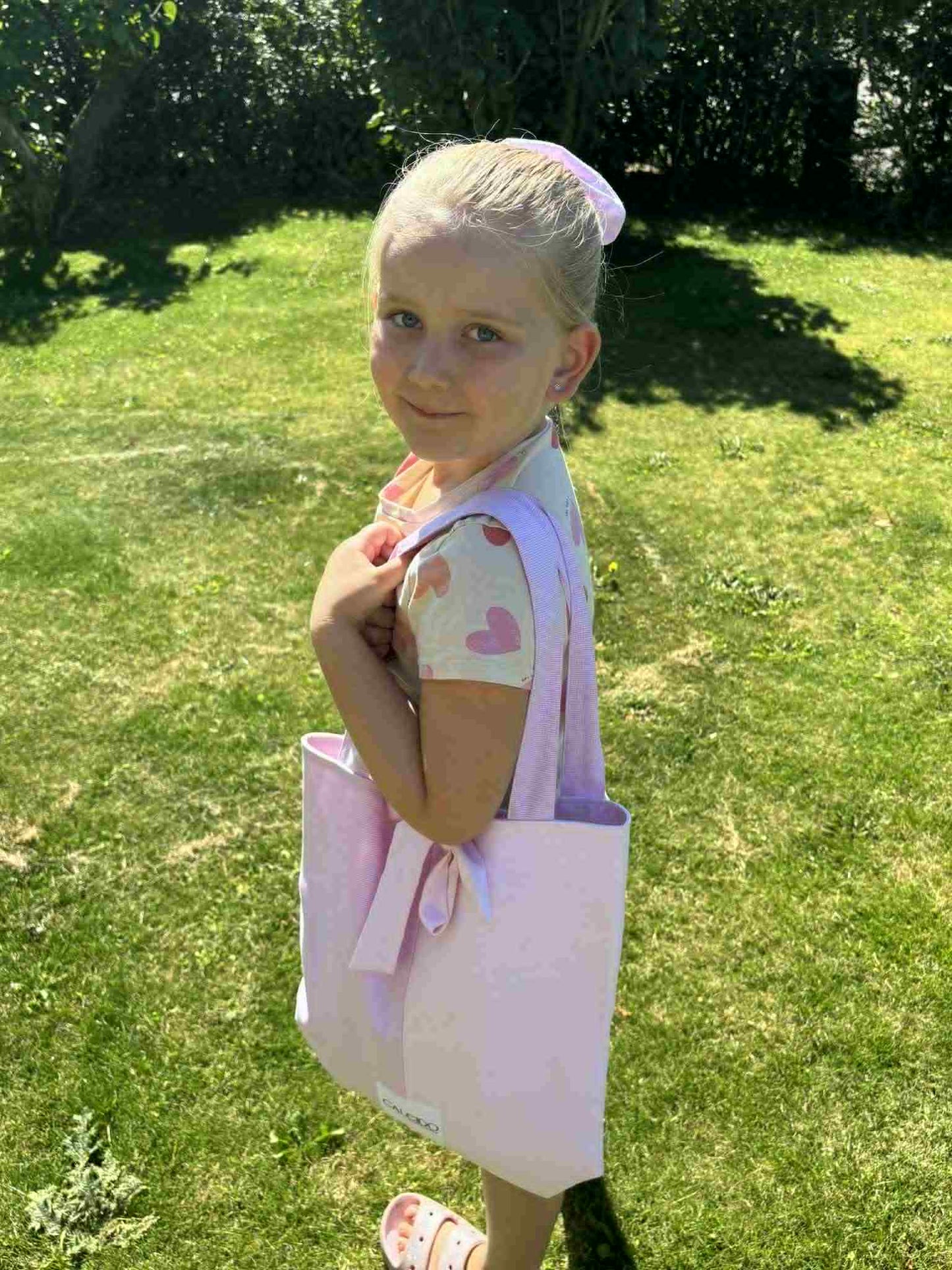 Caleido Tote - Blush Check