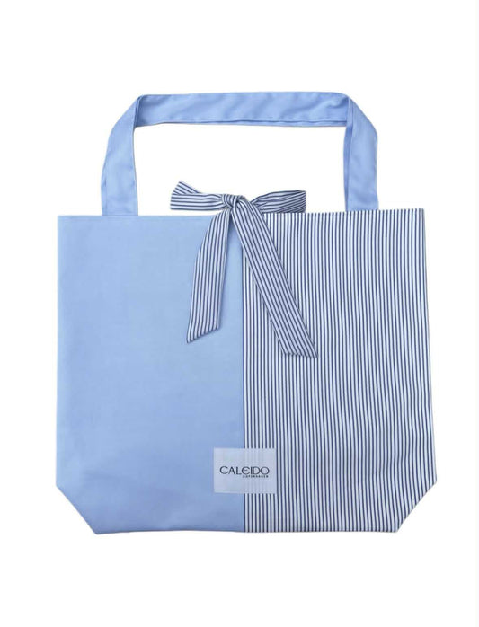 Caleido Tote Weekend - Soft Blue Stripe