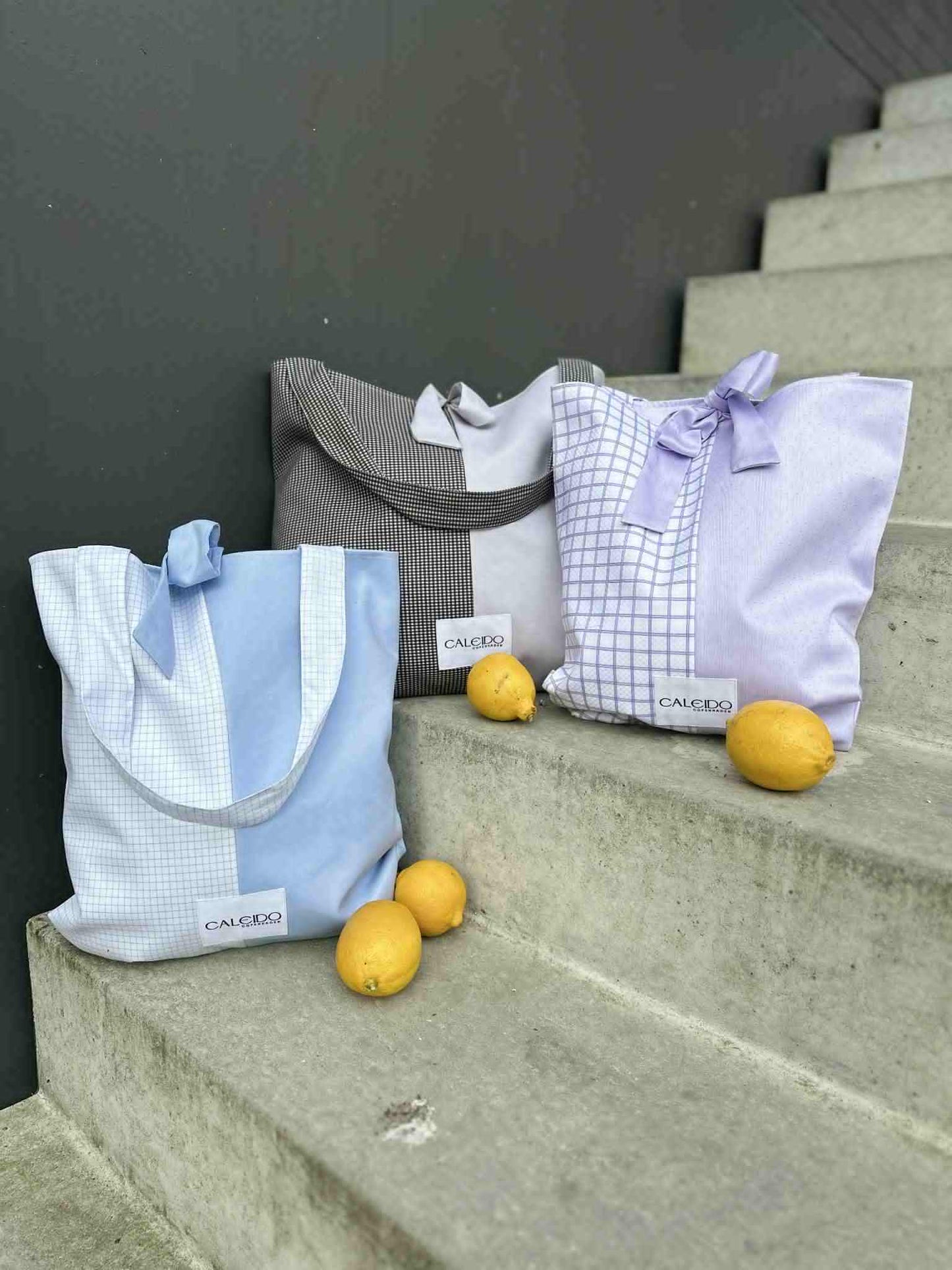 Caleido Tote - Lavendel Check