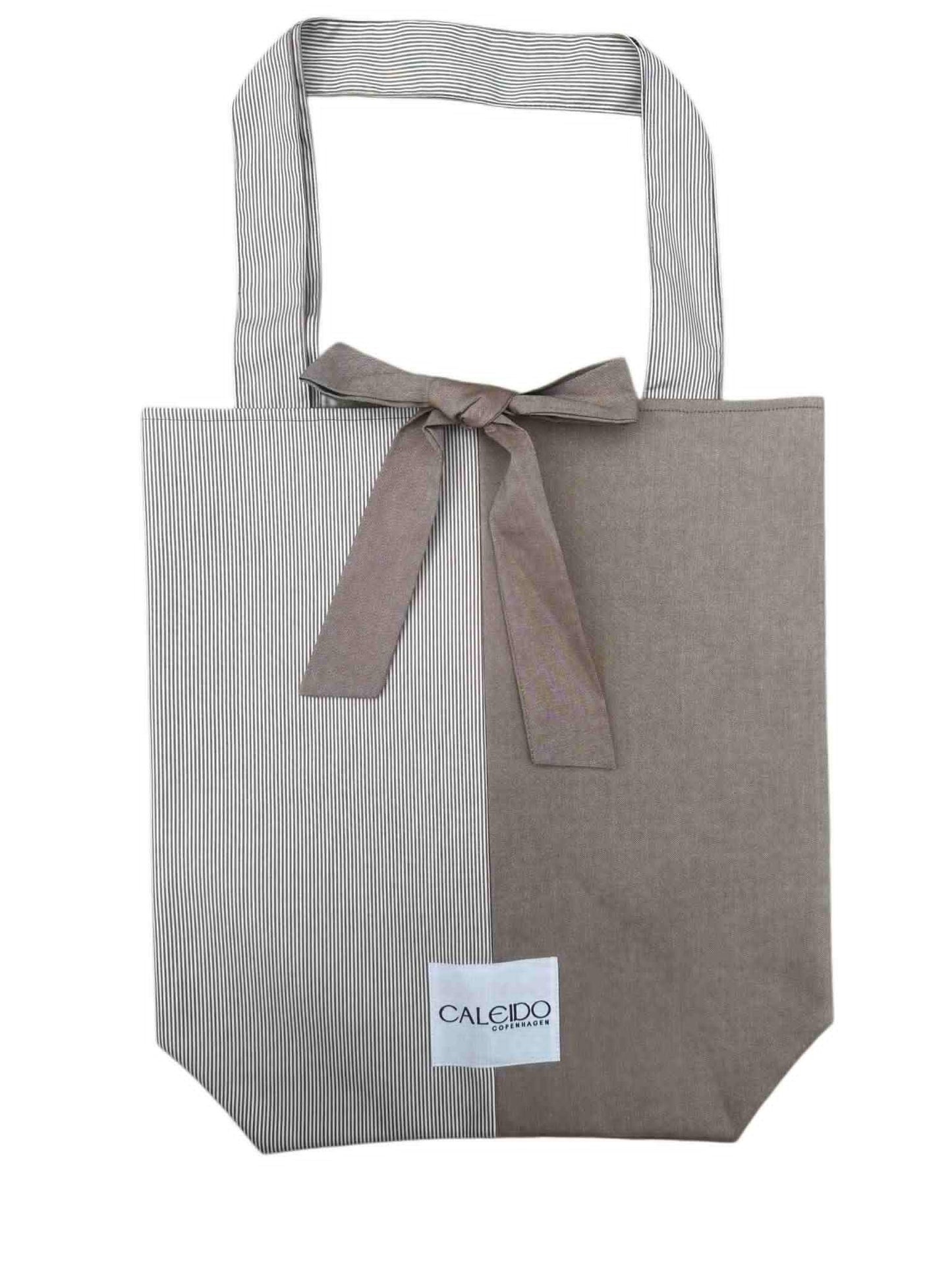 Caleido Tote - Mokka Stripe
