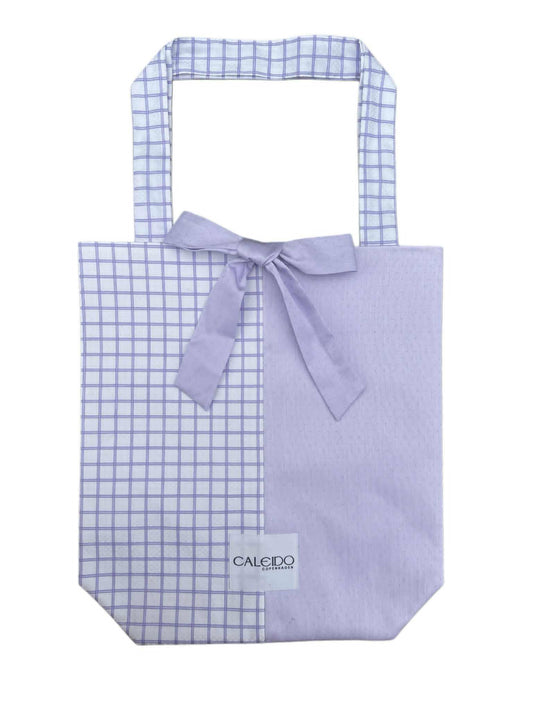 Caleido Tote - Lavendel Check