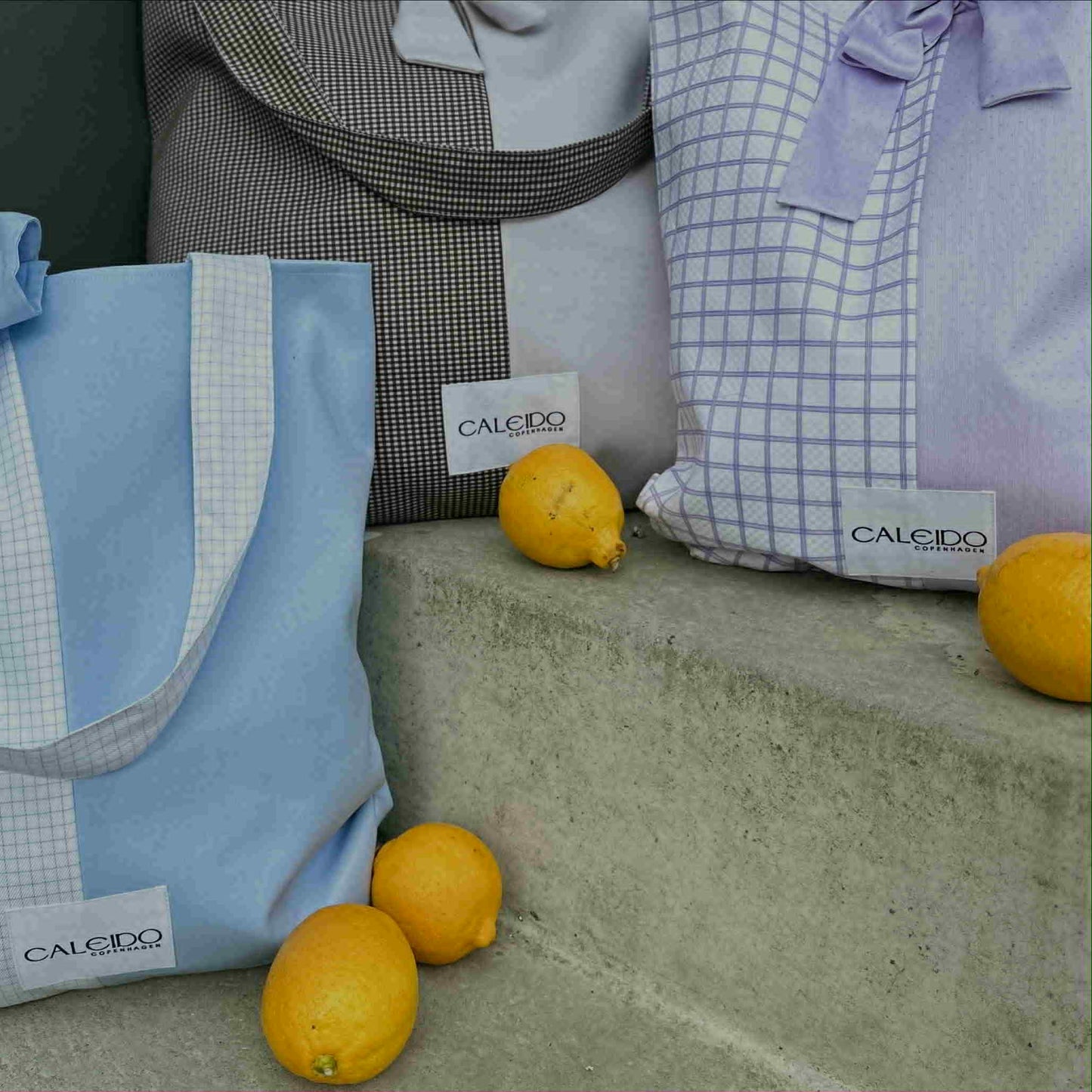 Caleido Tote - Lavendel Check