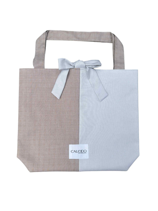 Caleido Tote Weekend - Mellow Mokka Check
